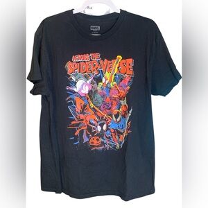 Marvel Black Cotton T-Shirt Size Large Men’s